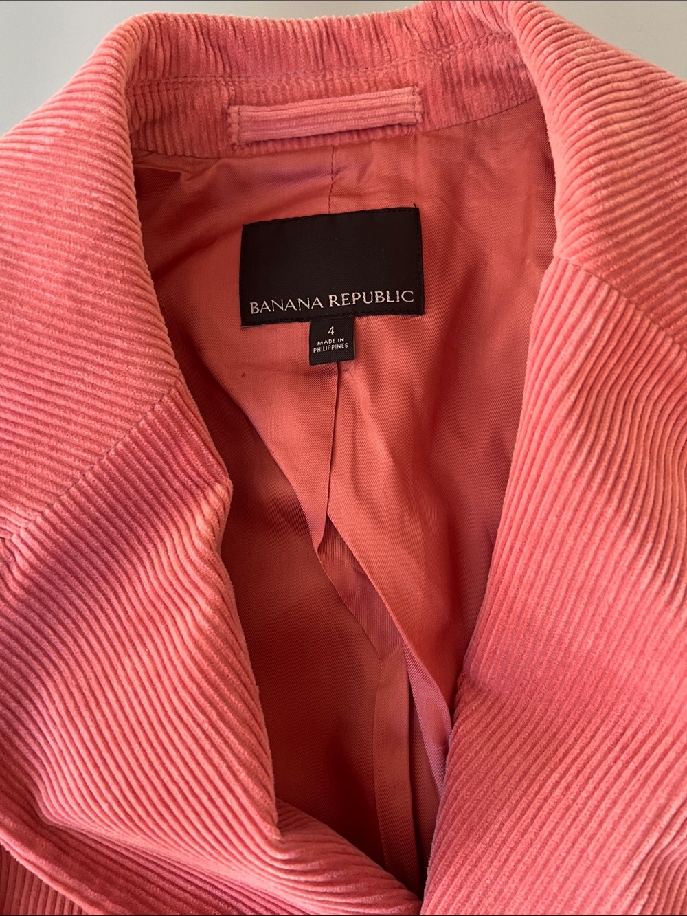 Banana Republic Corduroy Double-Breasted Blazer Jacket - Picture 3 of 9